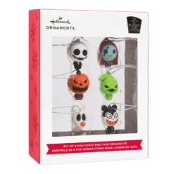 Mini Disney Tim Burton's The Nightmare Before Christmas Shatterproof Hallmark Ornaments, Set Of 6 -Elegant Home Decor Deals Store Nightmare Before Christmas Christmas Ornaments 3HCM2372 04