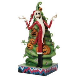 Enesco Jim Shore The Nightmare Before Christmas Santa Jack Figurine, 12" -Elegant Home Decor Deals Store Nightmare Before Christmas Jack With Tree Figurine 6013055 03