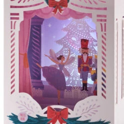 Hallmark Nutcracker Musical 3D Pop-Up Christmas Card With Light -Elegant Home Decor Deals Store Nutcracker Shadow Box 3D PopUp Music Light Christmas Card 1099XOD4041 06