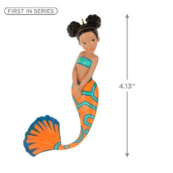Hallmark Mythical Mermaids Ornament -Elegant Home Decor Deals Store Orange and Blue Mermaid Keepsake Ornament 1799QXR8257 03