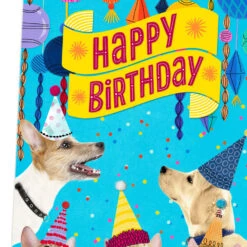 Hallmark 16" Party Cats And Dogs Jumbo Birthday Card From All -Elegant Home Decor Deals Store Party Cats Dogs Birthday Card From Us 1299CBG3004 04