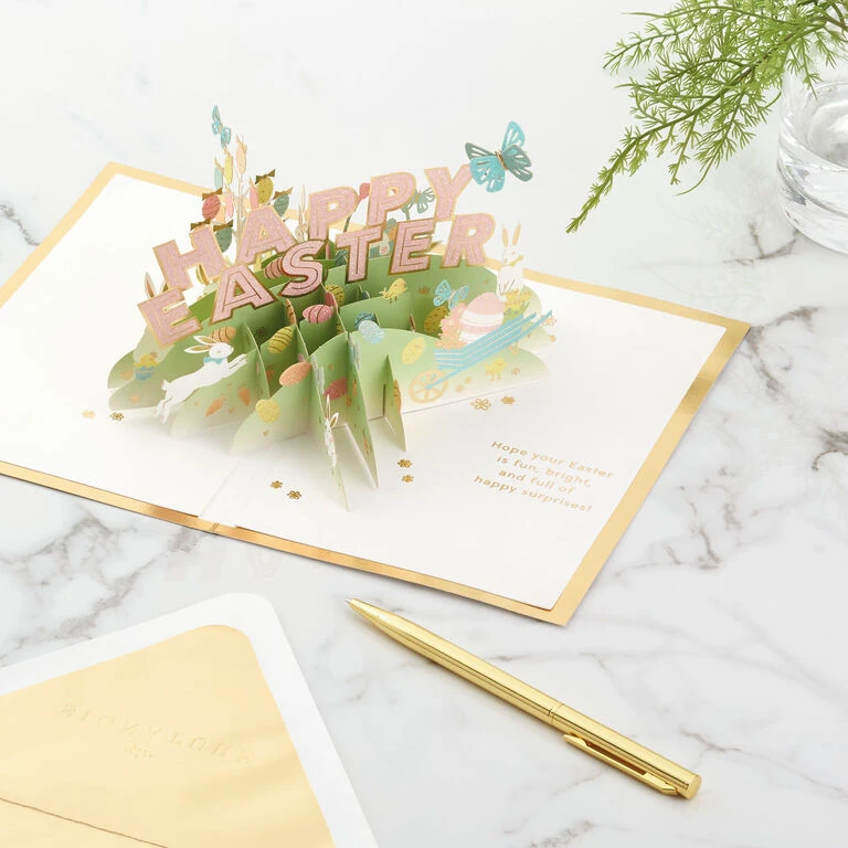 Hallmark Happy Surprises 3D Pop-Up Easter Card 7 Hallmark Happy Surprises 3D Pop-Up Easter Card - Image 7