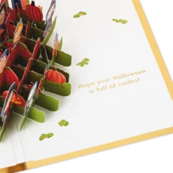 Hallmark Peanuts® Trick Or Treat 3D Pop-Up Halloween Card -Elegant Home Decor Deals Store Peanuts Gang Snoopy 3D PopUp Halloween Card 1499IEH6991 03