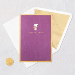 Hallmark Peanuts® Trick Or Treat 3D Pop-Up Halloween Card -Elegant Home Decor Deals Store Peanuts Gang Snoopy 3D PopUp Halloween Card 1499IEH6991 04