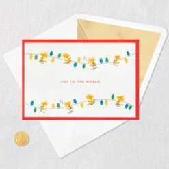 Hallmark Peanuts® Snoopy Joy To The World 3D Pop-Up Christmas Card -Elegant Home Decor Deals Store Peanuts Snoopy and Woodstock 3D PopUp Christmas Card 1499IXC8994 05