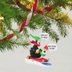 New Release -Elegant Home Decor Deals Store Penguins Sledding Keepsake Ornament 2099QGO2867 02