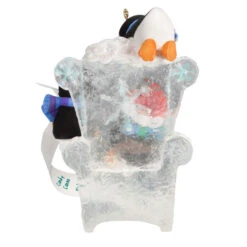Hallmark Long Letter To Santa Penguin Ornament -Elegant Home Decor Deals Store Penguins in Ice Chair Keepsake Ornament 1899QGO2959 06