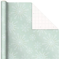 Hallmark Pink And Mint Assorted 3-Pack Christmas Wrapping Paper, 120 Sq. Ft. -Elegant Home Decor Deals Store Pink and Mint Christmas Wrapping Paper Assortment 5JXW1083 04