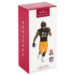Hallmark NFL Pittsburgh Steelers Najee Harris Ornament -Elegant Home Decor Deals Store Pittsburgh Steelers Najee Harris Keepsake Ornament 2299QXI7157 04