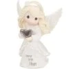 Precious Moments Forever In My Heart Angel Memorial Figurine, 4.75" H