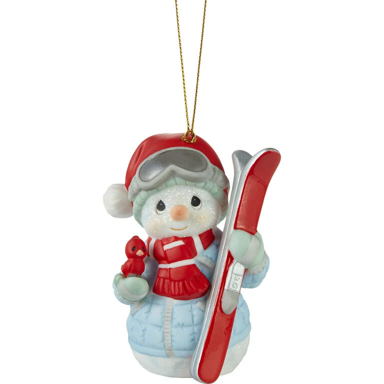 Precious Moments ‘Tis The Ski-Son To Be Jolly Ornament, 3.4" 1 Precious Moments ‘Tis The Ski-Son To Be Jolly Ornament, 3.4"