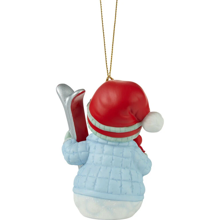 Precious Moments ‘Tis The Ski-Son To Be Jolly Ornament, 3.4" 2 Precious Moments ‘Tis The Ski-Son To Be Jolly Ornament, 3.4" - Image 2