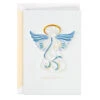 Hallmark Peace On Earth Angel Quilled Paper Handmade Christmas Card