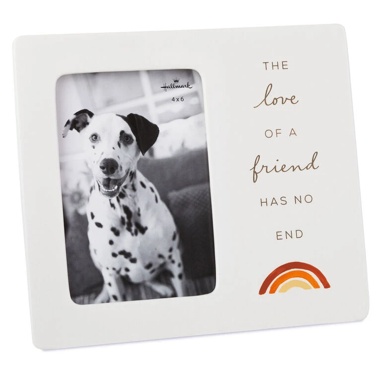 Hallmark The Love Of A Friend Pet Memory Picture Frame, 4x6 1 Hallmark The Love Of A Friend Pet Memory Picture Frame, 4x6