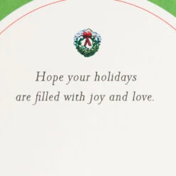 Hallmark Red Truck Snow Globe Musical 3D Pop-Up Christmas Card With Motion -Elegant Home Decor Deals Store Red Truck Snowglobe 3D PopUp Music Motion Christmas Card 1299XOD9992 04