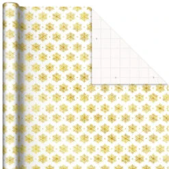 Hallmark Christmas Gift Wrap Kit With Wrapping Paper, Bows, Ribbons And Tags -Elegant Home Decor Deals Store RedWhiteGreen 3Roll Holiday Wrapping Paper Set 5JXW1200 04