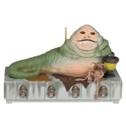 Hallmark Star Wars: Return Of The Jedi™ Jabba The Hutt™ Ornament With Sound And Motion