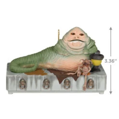 Hallmark Star Wars: Return Of The Jedi™ Jabba The Hutt™ Ornament With Sound And Motion -Elegant Home Decor Deals Store Return of the Jedi Jabba the Hut Keepsake Ornament 4999QXI7089 03