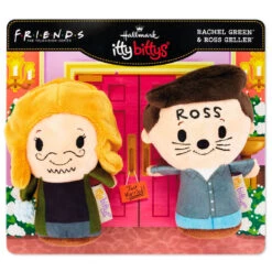 Hallmark Itty Bittys® Friends Ross And Rachel Plush, Set Of 2 -Elegant Home Decor Deals Store Ross and Rachel Plush Friends itty bittys 1KDD2070 03