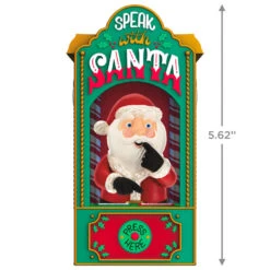 Hallmark Naughty & Nice Arcade Ornament With Light And Sound -Elegant Home Decor Deals Store Santa Arcade Carnival Game Keepsake Ornament 3499QGO2667 03