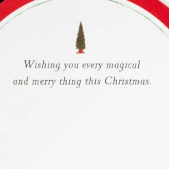 Hallmark Santa's Sleigh Snow Globe Musical 3D Pop-Up Christmas Card With Motion -Elegant Home Decor Deals Store Santa Sleigh Snowglobe 3D PopUp Music Motion Christmas Card 1299XOD9985 04