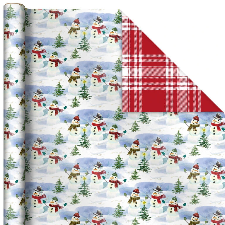 Hallmark Christmas Classics 3-Pack Reversible Wrapping Paper Assortment, 120 Sq. Ft. 6 Hallmark Christmas Classics 3-Pack Reversible Wrapping Paper Assortment, 120 Sq. Ft. - Image 6