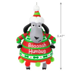 Hallmark Baaaaah Humbug! Ornament -Elegant Home Decor Deals Store Sheep in Baaaaah Humbug Sweater Keepsake Ornament 1799QGO2849 03