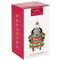 Hallmark Baaaaah Humbug! Ornament -Elegant Home Decor Deals Store Sheep in Baaaaah Humbug Sweater Keepsake Ornament 1799QGO2849 04