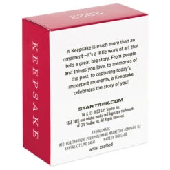 Hallmark Mini Star Trek™ U.S.S. Enterprise NCC-1701 Ornament, 0.035" -Elegant Home Decor Deals Store Star Trek USS Enterprise Keepsake Ornament 1099QXM9327 05