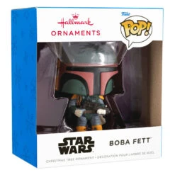 Star Wars™ Boba Fett™ Funko POP!® Hallmark Ornament -Elegant Home Decor Deals Store Star Wars Boba Fett Funko POP Christmas Ornament 3HCM2312 04