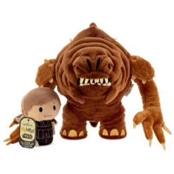 Hallmark Itty Bittys® Star Wars: Return Of The Jedi™ Luke Skywalker™ And Rancor™ Plush Collector Set Of 2 -Elegant Home Decor Deals Store Star Wars Luke Skywalker and Rancor Plush itty bittys 1KDD2137 06