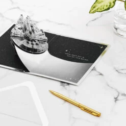 Hallmark Star Wars™ Millennium Falcon™ 3D Pop-Up Card -Elegant Home Decor Deals Store Star Wars Millennium Falcon 3D PopUp Card 1499LAD2726 06