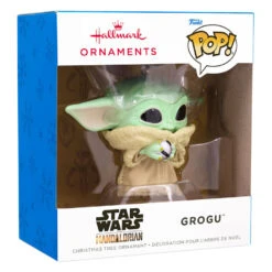 Star Wars: The Mandalorian™ Grogu™ Funko POP!® Hallmark Ornament -Elegant Home Decor Deals Store Star Wars The Mandalorian Grogu Funko POP Christmas Ornament 3HCM1098 04