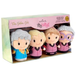Hallmark Itty Bittys® The Golden Girls Bowling Team Plush Collector Set Of 4 -Elegant Home Decor Deals Store The Golden Girls Bowling Team Plush itty bittys 1KDD2141 03