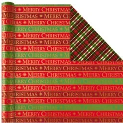 Hallmark Traditional Christmas 4-Pack Reversible Wrapping Paper Rolls, 150 Sq. Ft. -Elegant Home Decor Deals Store Traditional Christmas 4Pack Reversible Wrapping Paper Rolls 150 sq ft root 5JXW1738 JXW1738 1470 3.jpg Source Image