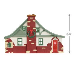 Hallmark Nostalgic Houses And Shops Traditional Tudor 2023 Ornament -Elegant Home Decor Deals Store Tudor House Keepsake Ornament 2399QXR8129 03