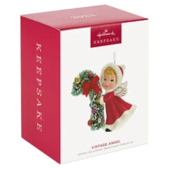 Hallmark Vintage Angel Porcelain Ornament 9 Hallmark Vintage Angel Porcelain Ornament -Elegant Home Decor Deals Store Vintage Angel With Candy Cane Keepsake Ornament 2499QXT4127 04