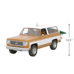 Hallmark All-American Trucks 1973 Chevrolet® Blazer® 2023 Metal Ornament -Elegant Home Decor Deals Store Vintage Chevy Blazer Truck Keepsake Ornament 2199QXR8159 03