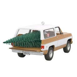 Hallmark All-American Trucks 1973 Chevrolet® Blazer® 2023 Metal Ornament -Elegant Home Decor Deals Store Vintage Chevy Blazer Truck Keepsake Ornament 2199QXR8159 06