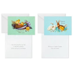 Hallmark Vintage Bunnies And Chicks Boxed Easter Cards, Pack Of 24 10 Hallmark Vintage Bunnies And Chicks Boxed Easter Cards, Pack Of 24 -Elegant Home Decor Deals Store Vintage Easter Bunnies Chicks Boxed Easter Cards 5STZ1131 03