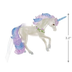Hallmark Majestic Unicorn Ornament -Elegant Home Decor Deals Store White Blue and Purple Unicorn Keepsake Ornament 1799QGO2717 03