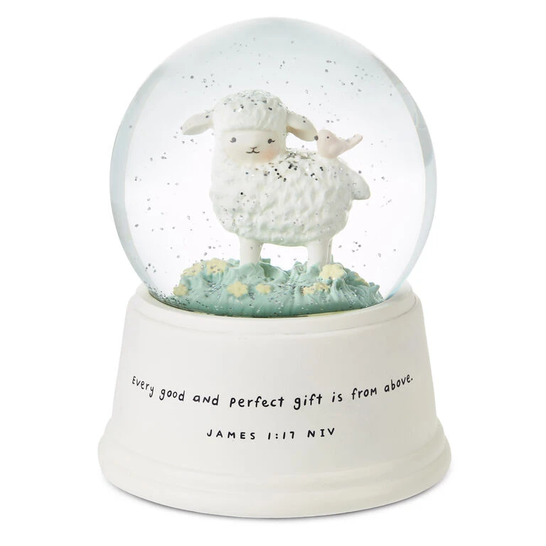 Hallmark Little Lamb Musical Snow Globe 1 Hallmark Little Lamb Musical Snow Globe