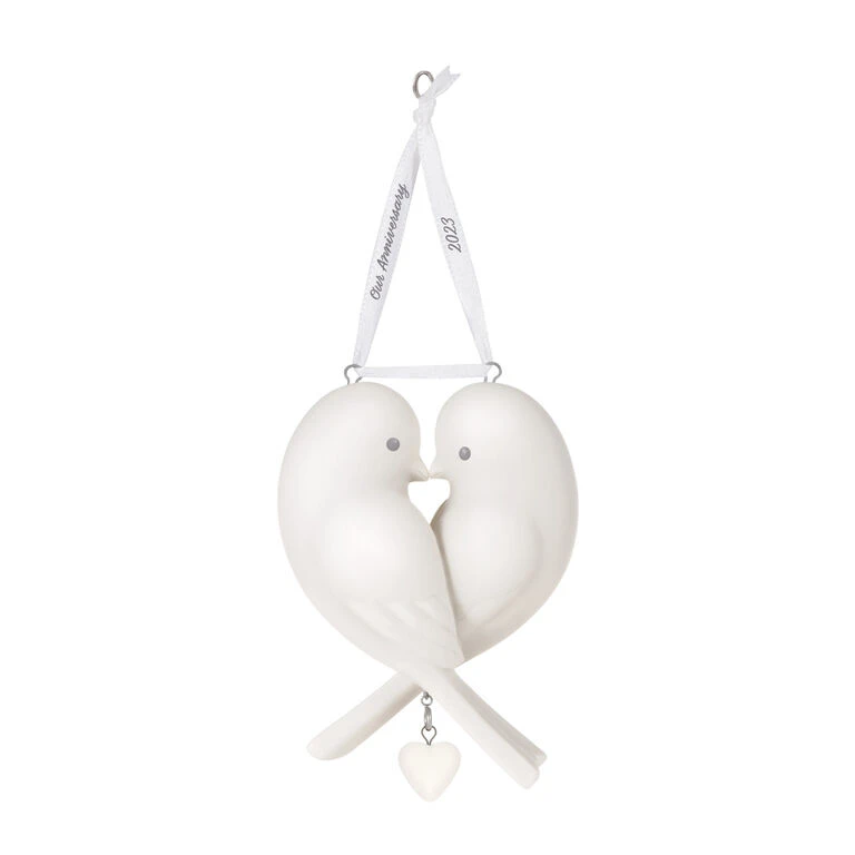 Hallmark Our Anniversary 2023 Porcelain Ornament 1 Hallmark Our Anniversary 2023 Porcelain Ornament