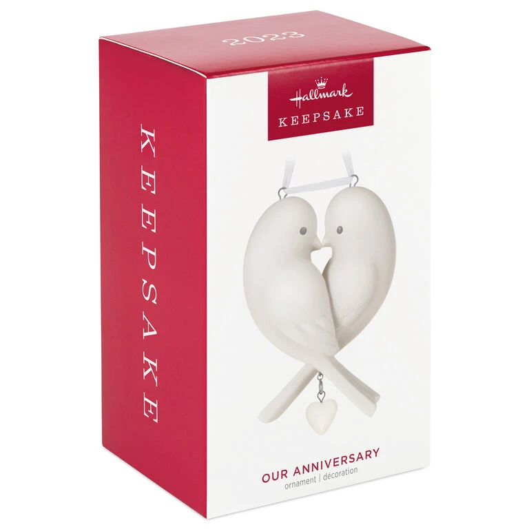 Hallmark Our Anniversary 2023 Porcelain Ornament 4 Hallmark Our Anniversary 2023 Porcelain Ornament - Image 4