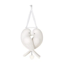 Hallmark Our Anniversary 2023 Porcelain Ornament 12 Hallmark Our Anniversary 2023 Porcelain Ornament -Elegant Home Decor Deals Store White Love Birds Anniversary Keepsake Ornament 1999QHX3069 06