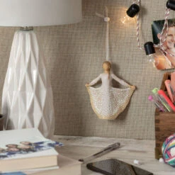 Willow Tree Butterfly Ornament, 4.75" -Elegant Home Decor Deals Store Willow Tree Butterfly Girl Figurine Ornament 27924 03