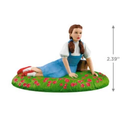 Hallmark The Wizard Of Oz™ Under The Poppies' Spell Ornament -Elegant Home Decor Deals Store Wizard of Oz Dorothy in Poppies Keepsake Ornament 2199QXI6107 03
