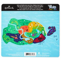 Hallmark Itty Bittys® DreamWorks Animation Trolls World Tour Satin And Chenille Plush, Set Of 2 -Elegant Home Decor Deals Store itty bittys Trolls World Tour Satin Chenille Stuffed Animals Set 1KDD1982 04